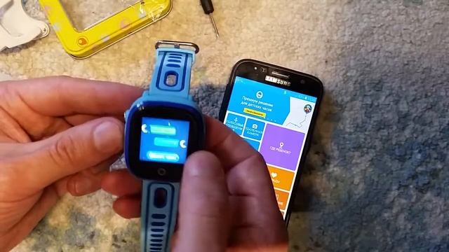 DF31G Детские смарт часы GPS+Камера смотреть онлайн