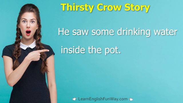 Thirsty Crow Story | English Listening And Speaking Practice