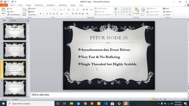 Node Js 1 Instalasi Node JS Pemula смотреть онлайн