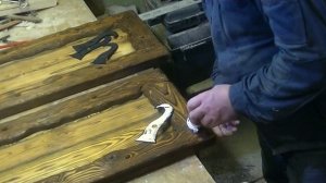 Кухонные фасады из массива под старину своими руками. față singur fațadele bucătăriei la țară