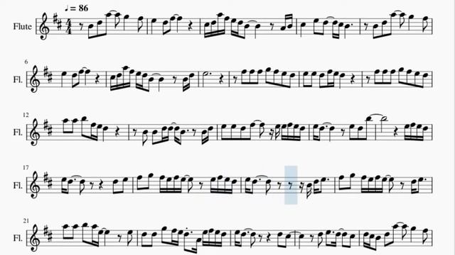 Flute Sheet Music: How to play Listen To Your Heart by Roxette смотреть онлайн