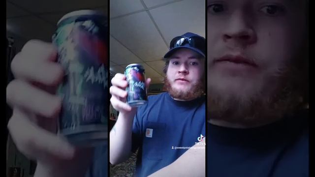 Mtn Dew Pitch Black 12 FL OZ Can Sip N Review смотреть онлайн