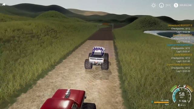 MONSTER TRUCK MADNESS | RACES + RUMBLES | FARMING SIMULATOR 2019 смотреть онлайн