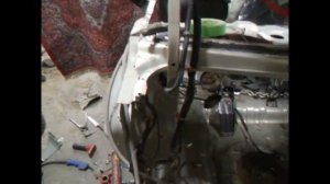 Замена заднего крыла на Hyundai Accent №2