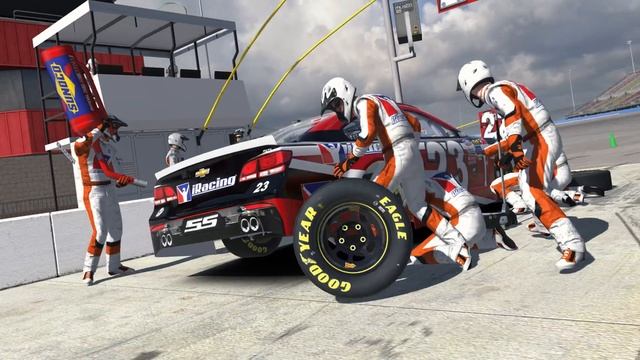iRacing NASCAR Pit Crew Animations смотреть онлайн