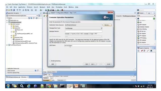 Oracle SOA JMS Adapter смотреть онлайн