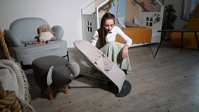 Как пользоваться шезлонгом BabyBjorn?