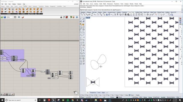 Array geometry to points in a grid in Grasshopper смотреть онлайн