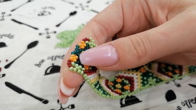 МК Гуцульський стрічковий ґердан. Частина 3 смотреть онлайн
