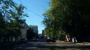 . Москва. Одно и тоже. Поездка по городу на автомобиле