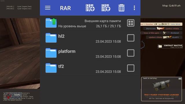 гайд: как установить Team Fortress 2 на телефон/guide how to install team fortress 2 to phone смотреть онлайн