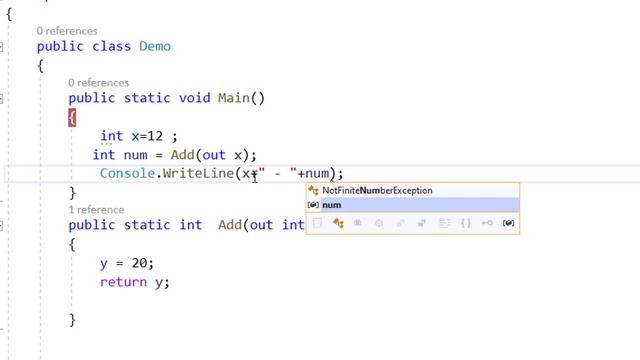 ? C# Tutorial 15 - Ref Vs Out Keywords in Methods with Multiple examples using in C# | Hindi смотреть онлайн