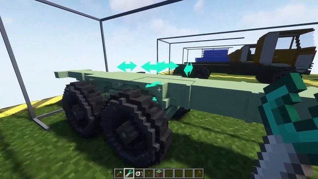 Стройка транспорта | Chisel And Bits | LittleTiles ? Майнкрафт