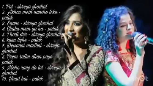 Best Of Shreya Ghoshal || Best Of Palak Muchhal || Latest Bollywood Songs  New Song 2021 ||
