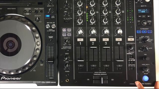 Pioneer DJM 750 MK2 - Demo & Review смотреть онлайн