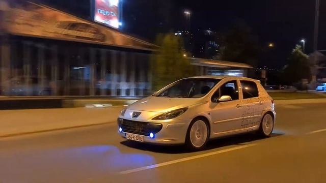 Peugeot 307 night drive смотреть онлайн