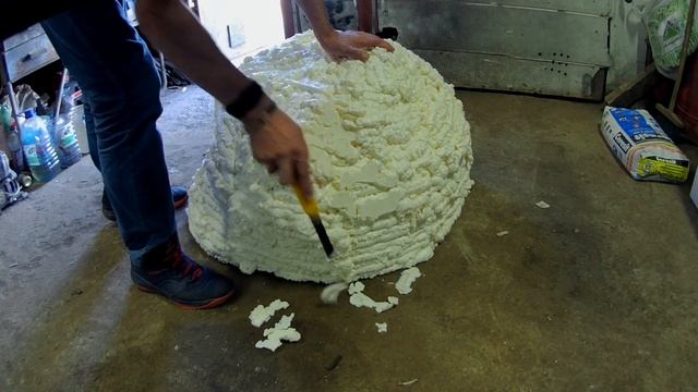 Искусственный камень валун своими руками, легко и просто. смотреть онлайн