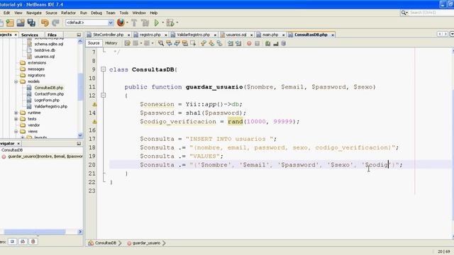 Tutorial Yii Framework parte 11 - Conectando a la base de datos смотреть онлайн