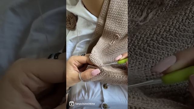 Соединительный шов крючком смотреть онлайн