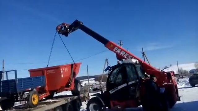 Отгрузка. Прицеп ПСГ-6,5 и Чувашпиллер-504. смотреть онлайн
