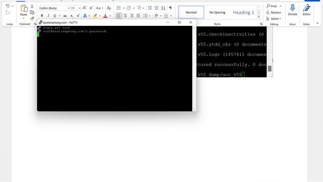 Restore MongoDB trên CentOS7 смотреть онлайн