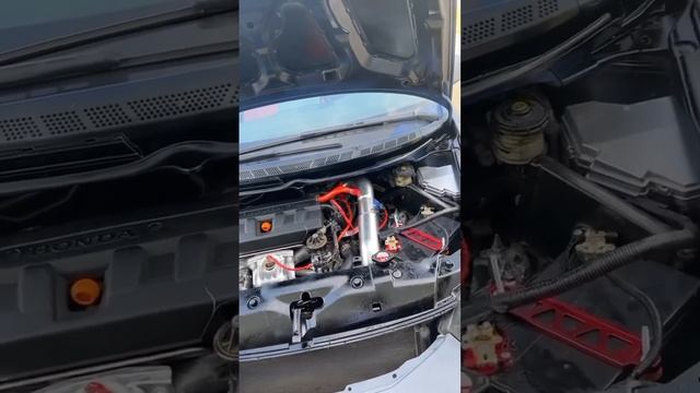 Engine at so far. Still got some details to do #car #civic #mechanic #civiclife #engine смотреть онлайн