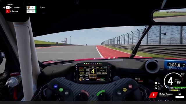 COTA HOTLAP + Setup | 2:04.1 | Porsche 911 GT3-R | Assetto Corsa Competizione v1.8.15 | PC смотреть онлайн