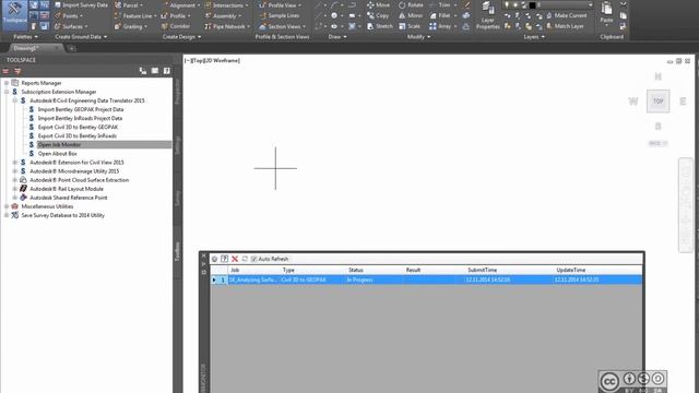 AutoCAD Civil 3D 2015 - Autodesk Civil Engineering Data Translator смотреть онлайн