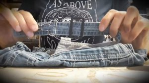 КРЕПЛЕНИЕ ЗАСТЕЖКИ НА КОМБИНЕЗОН