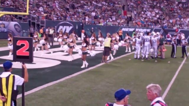 Jets Flight Crew Cheerleaders 2012 Jets Vs Panthers 2nd Quarter смотреть онлайн