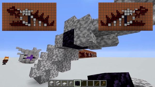 Minecraft Dragon Skull Portal Tutorial смотреть онлайн