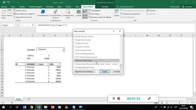 INSERTAR VIDEO Y FOTO COMBINADO -EXCEL AVANZADO смотреть онлайн