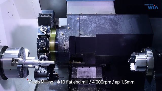 Hyundai Wia CNC Machine Tools HD2200SY Turning Center