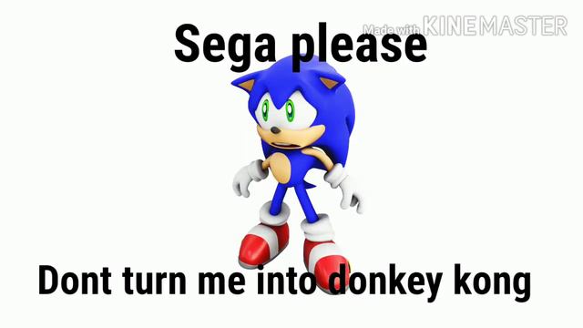 SEGA Please! Dont turn me into donkey kong (this is a meme now why does it exist?) смотреть онлайн