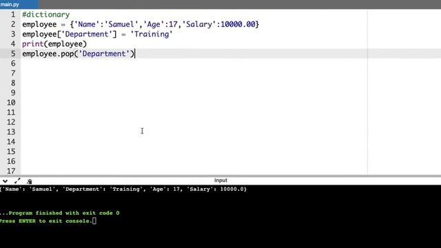 06 | Python Tutorial for Beginners | Dictionary in Python смотреть онлайн