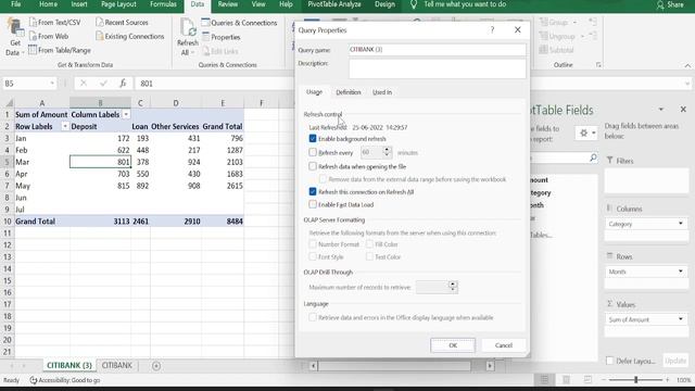 Automatic Refresh of Pivot Table in Excel | Refresh Pivot Table Automatically when Data Changes смотреть онлайн