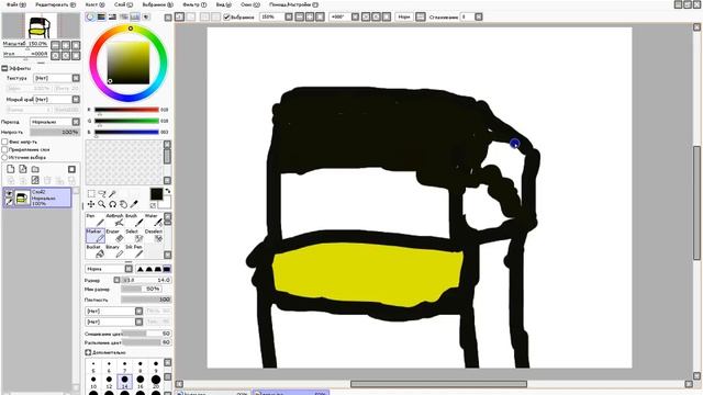 рисуем в программе paint tool sai смотреть онлайн