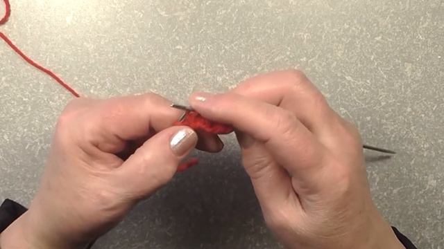 Две петли вместе лицевой с поворотом второй петли смотреть онлайн