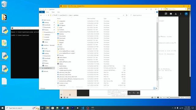 AMD GPU/Windows Web GUI for running Stable diffusion смотреть онлайн