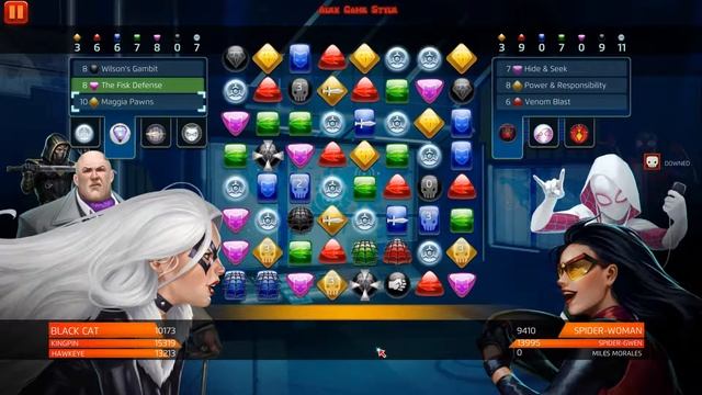 Kingpin (Legendary) Wilson Fisk - Super abilities - Marvel Puzzle Quest - Heroes in Video Games смотреть онлайн