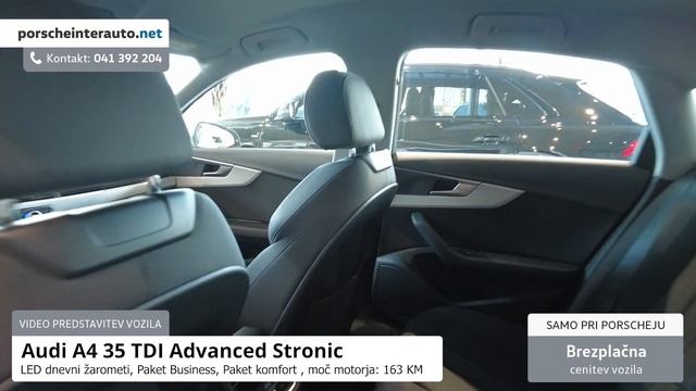 Audi A4 35 TDI Advanced Stronic - PREDSTAVITEV VOZILA смотреть онлайн