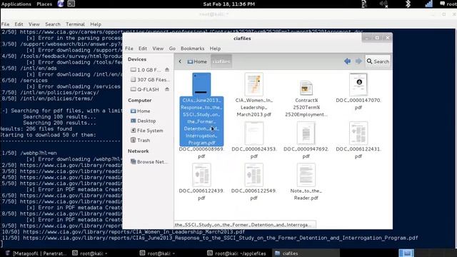 Metagoofil - Extract Metadata from Documents on Target Domain [Kali Linux] смотреть онлайн
