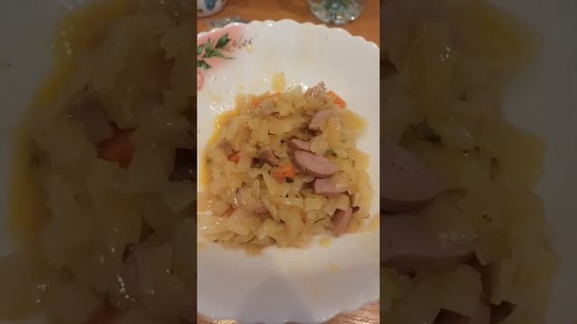 ВКУСНЫЙ И СЫТНЫЙ ПП ОБЕД || ГОРОХОВЫЙ СУП,ТУШЕНАЯ КАПУСТА С СОСИСКАМИ, КОМПОТ