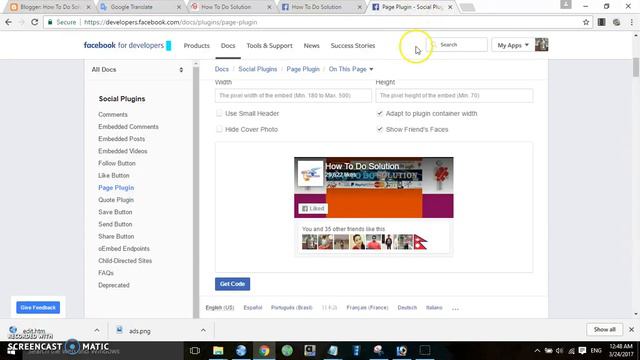 How To Add Facebook Page like button on Blog & website (In Hindi) смотреть онлайн