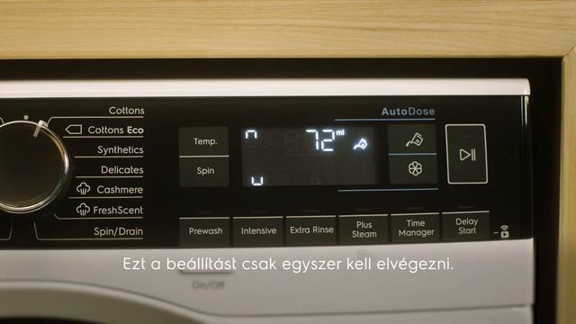 Electrolux mosógépek AutoDose funkcióval - hogyan működik? смотреть онлайн