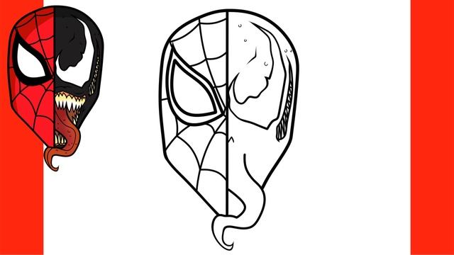 How to Draw SPIDER-MAN vs VENOM смотреть онлайн