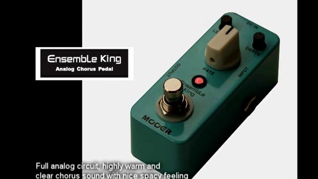 Mooer Ensemble King Chorus Micro Pedal смотреть онлайн