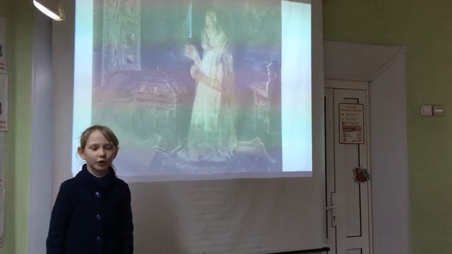 Страна читающая — Полина Фролова читает произведение «Молитва» М. Ю. Лермонтова смотреть онлайн