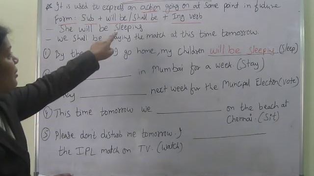 Lesson No: 20 - "Future Continuous Tense" смотреть онлайн