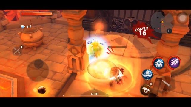 Dungeon Hunter 5 !!! 3 Battles And Different Characters смотреть онлайн